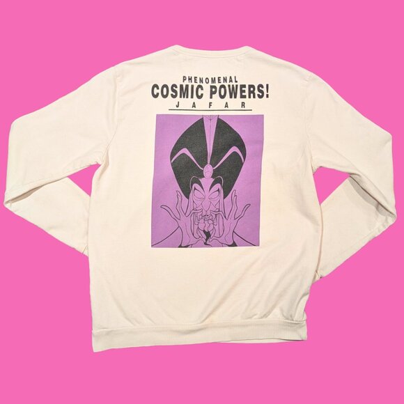 Tops - Official Disney Phenomenal Cosmic Powers! Jafar Sweater Size XL